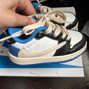 Toddler custom Travis Scott’s